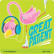 Cute Great Patient Stickers