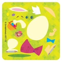 Make Your Own™ Easter Bunny Stickers