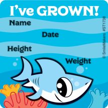 Shark I’ve Grown Stickers