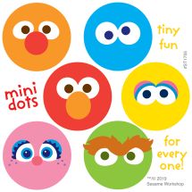 Sesame Street Mini Dot Stickers
