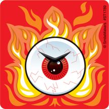 Fire Eyes Stickers