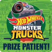 Hot Wheels Monster Truck Patient Stickers