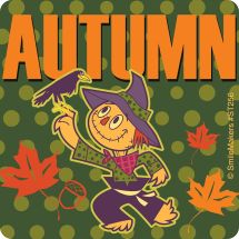 Autumn Scarecrow Stickers