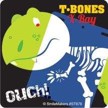 Glow In The Dark Dino X-Ray Stickers
