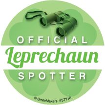 Leprechaun Spotter Stickers