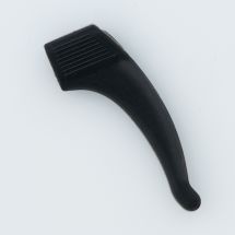 Black Silicone Eyeglass Ear Pads