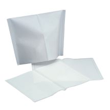 Quala 10" x 10" Disposable Poly Headrest Covers