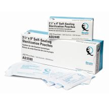 Quala Sterilization Pouches 3 1/2" x 5 1/4"