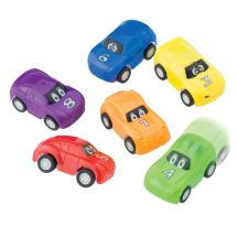 Pullback Eye Race Cars