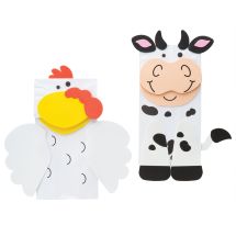 Farm Animal Friend Puppet Craft Kits