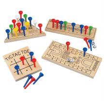 Wooden Peg Game Assortment