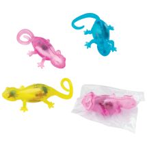 Goo-Filled Lizard Squeeze Toys