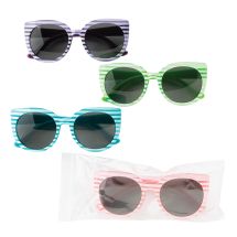 Stripe Print Sunglasses