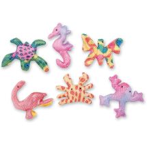 Mini Plush Glitter Animals