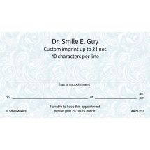 Classic Swirls Appointment Cards