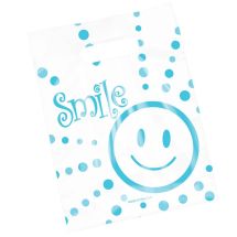 Clear Smiley Guy Bags