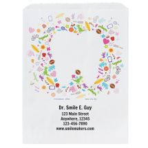 Tooth Stencil Paper Bags-  Small, Large, or Pharmacy