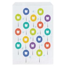 Tooth Balloon Paper Bags
