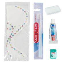 SmileCare™ Orthodontic Basic Zippered Bag Dental Kits