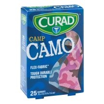Pink/Blue Fabric Camo Bandage
