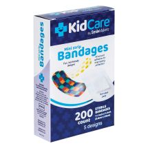 KidCare™ Patterned Mini Strip Bandages