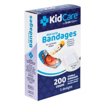 KidCare™ Animal Hug Mini Strip Bandages