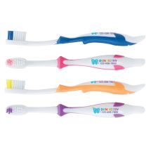 Custom Full Color SmileCare™ Youth Dolphin Toothbrushes - Case