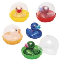 Glitter Ducks in 2" Capsules