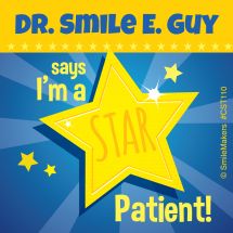 Custom Star Patient Stickers