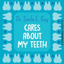 Custom Dentist Cares About Teeth Stickers