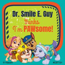 100 Custom PAW Patrol Stickers