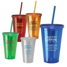 Custom 16oz Acrylic Insulated Tumblers