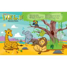 Jungle Friends Look-For-It Distraction Board