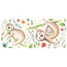 Lazy Sloth Giant Wall Decals