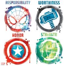 Marvel Icons Wall Decals