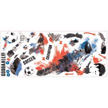 Men's Soccer Champion Giant Wall Decals