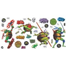 Teenage Mutant Ninja Turtles Mutant Mayhem Characters Wall Decals