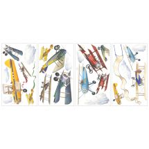 Vintage Planes Wall Decals