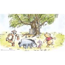 Disney’s Winnie The Pooh Watercolor Peel & Stick Wallpaper Mural