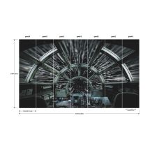 Star Wars Millennium Falcon Wall Mural