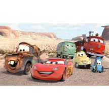 Cars Desert XL Chair Rail Wall Mural