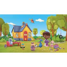 Doc Mcstuffins Chair Rail Wall Mural