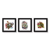 Teenage Mutant Ninja Turtles Mutant Mayhem Half-Shell Heroes Gallery Pops™ Wall Décor