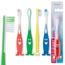 SmileCare™ Youth Smiley Suction Toothbrushes
