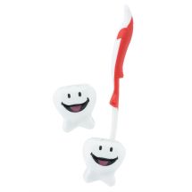 Happy Tooth Toothbrush Covers