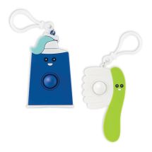 Dental Fidget Popper Backpack Pulls