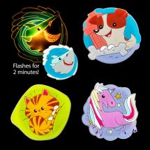 Assorted Animal 2-Minute Flashing Brushing Timers