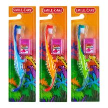 Dino Toothbrushes and Floss Kits