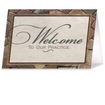 Welcome Stones Greeting Cards