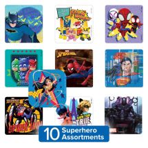 Superhero Sticker Sampler
